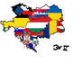 Austria Hungary Ethnic Flag Map