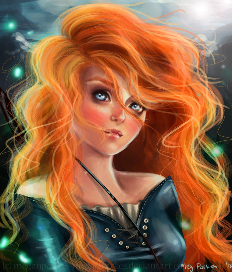 Brave Merida Script Brave - Merida by meganparkes on DeviantArt