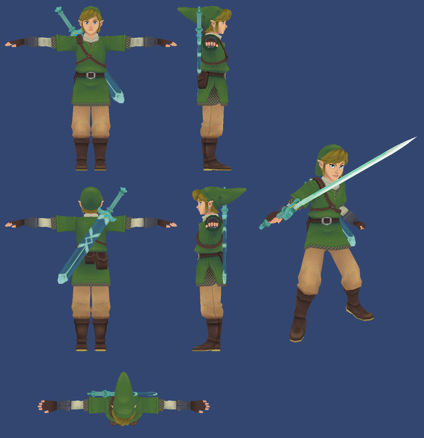 Skyward Sword: Link Reference