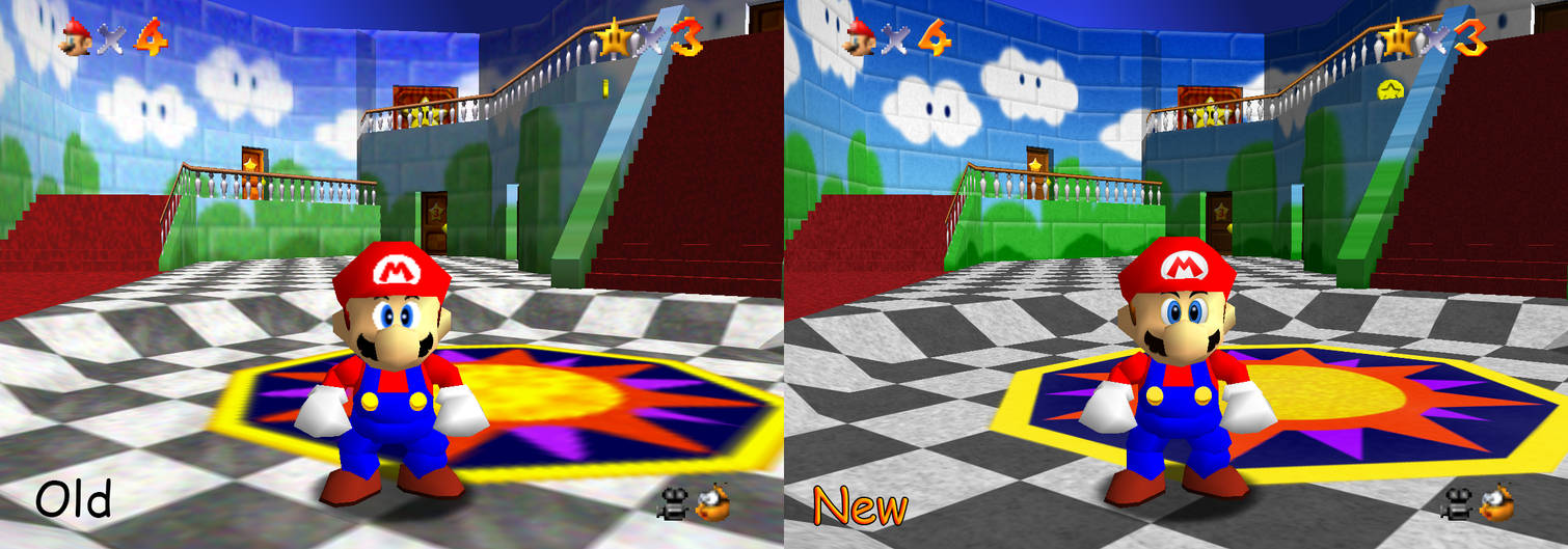 Super Mario 64 on PC has new community-made 4K texture pack - My