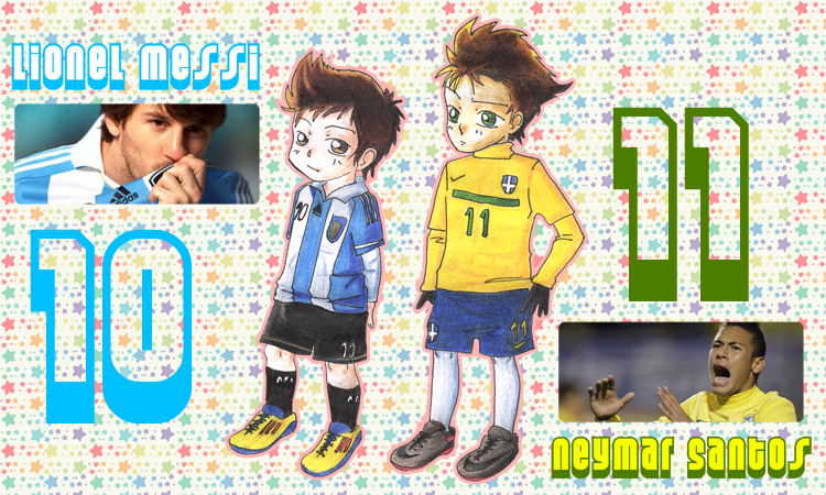 Messi y Neymar by La-renegada on DeviantArt Messi y Neymar by La-renegada on DeviantArt