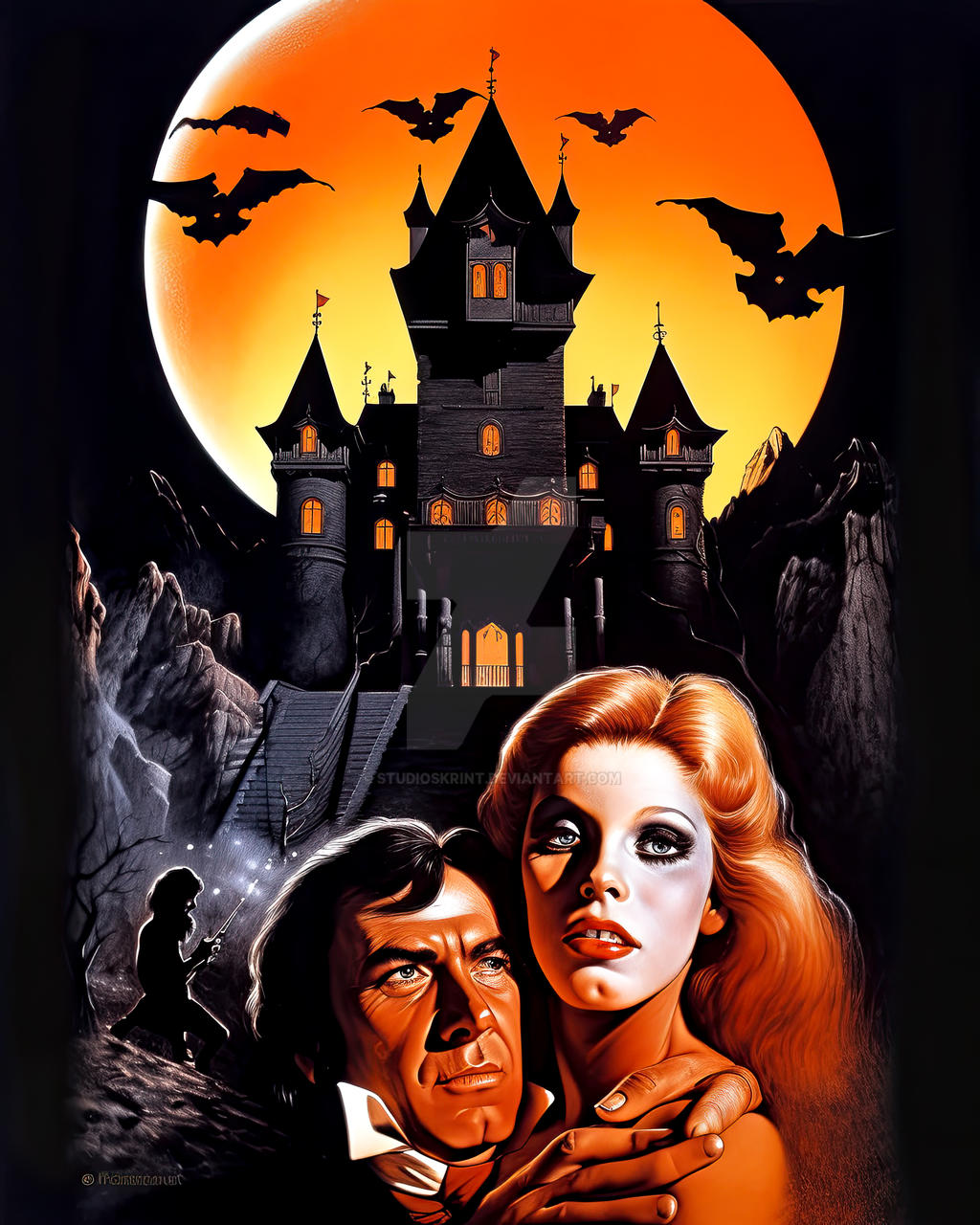 Horror Movie Poster Retro Vintage Style By Studioskrint On DeviantArt horror-movie-poster-retro-vintage-style-by-studioskrint-on-deviantart