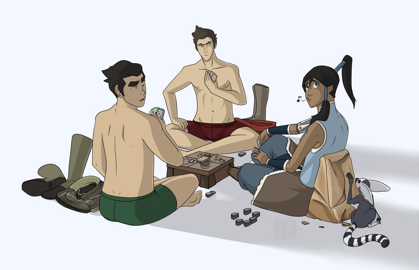 Legend of Korra - Cheat? I'd NEVER Cheat!