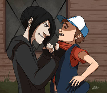 Gravity Falls - Robbie Grabs Dipper