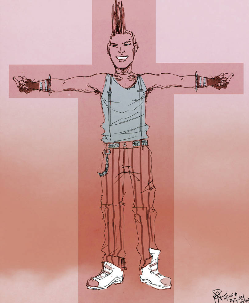 Punk Rocker God PUNK ROCK JESUS by GiselleRocks on DeviantArt