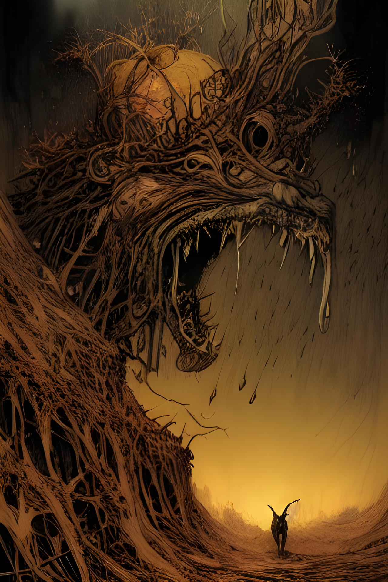The Monster by cultofthegaz on DeviantArt