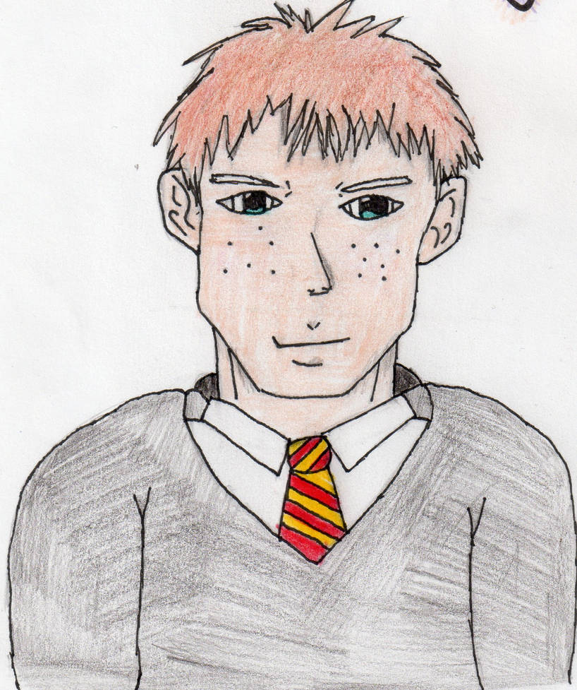 Ron Weasley- Anime Style by luvin-the-harkness on DeviantArt