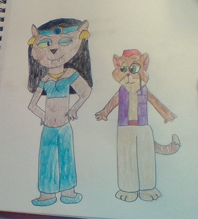 Mirage x Cat R Waul: A Whole New World by RadioDemoness1989 on DeviantArt