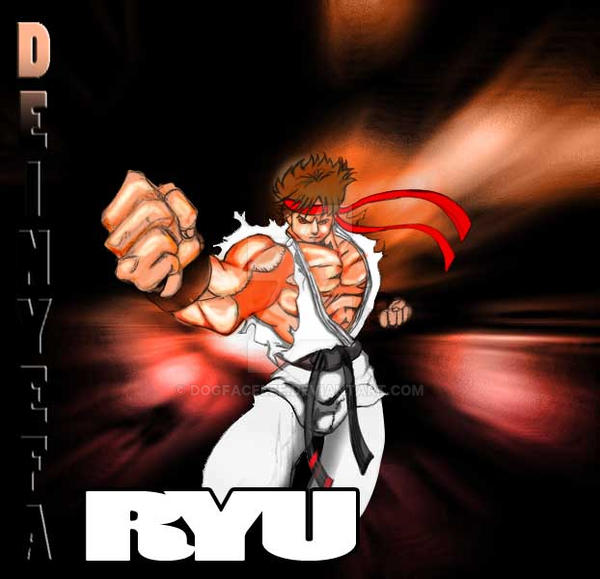 Front Facing Ryu Ryu by dogfacelee on DeviantArt