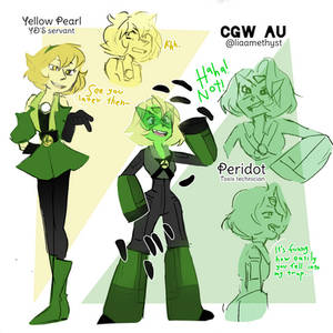 YP and Peridot - CGW AU