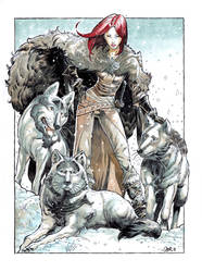 Isabellae with wolfes