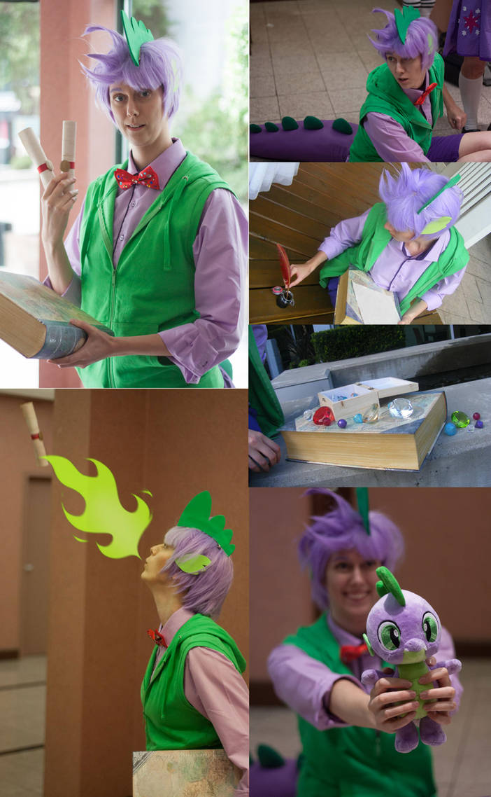 MLP: FiM - Spike the Dragon Costume by Kairillia on DeviantArt