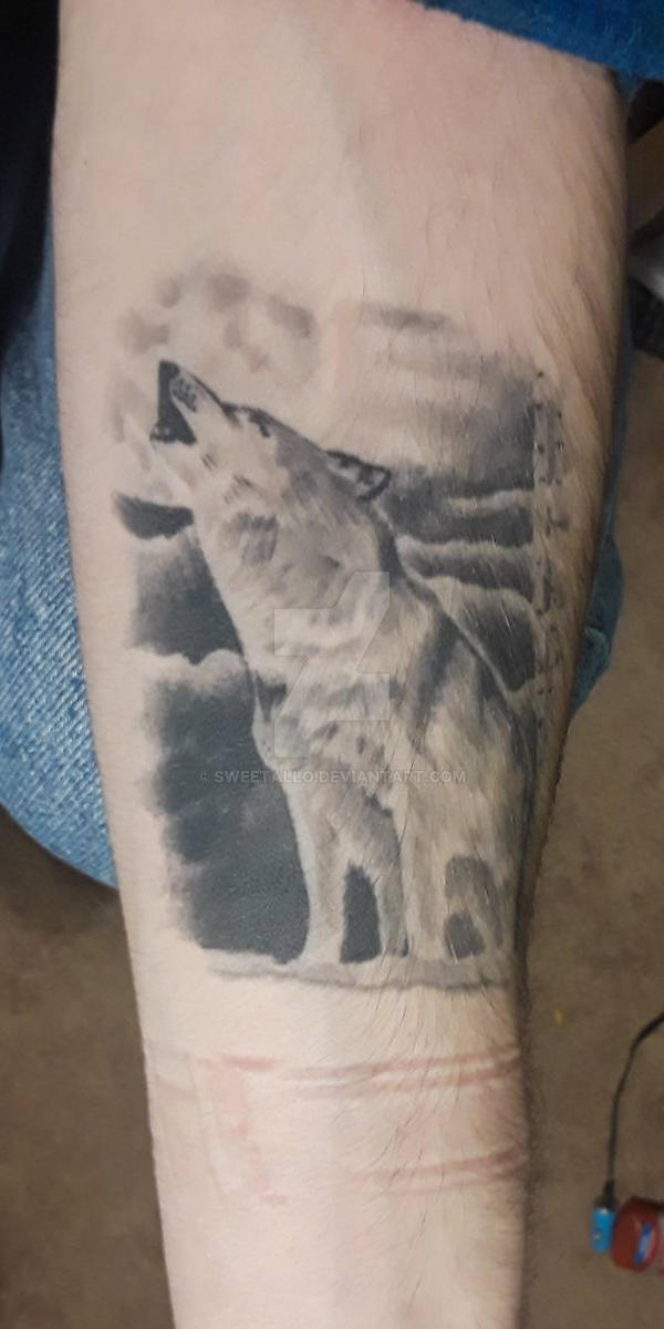 Timber Wolf Tattoo by sweetallo on DeviantArt