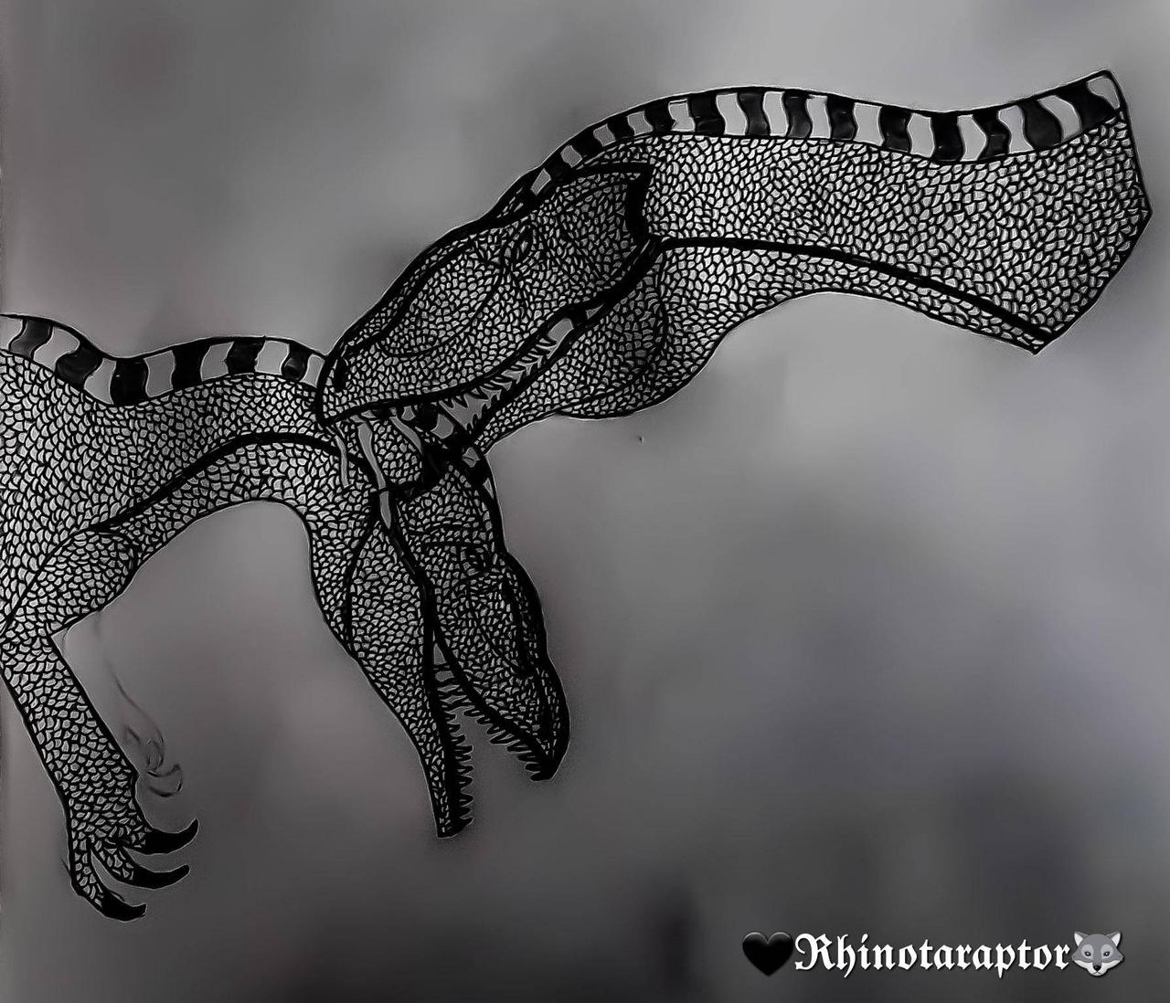 Angry Raptor by sweetallo on DeviantArt