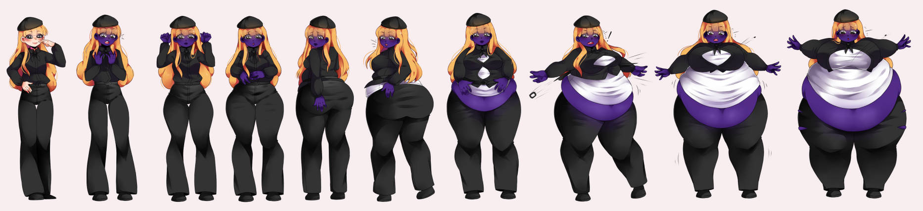 Body Inflation Inflatix Blackberry Inflation Sequence V2 by Storyfan134 on DeviantArt