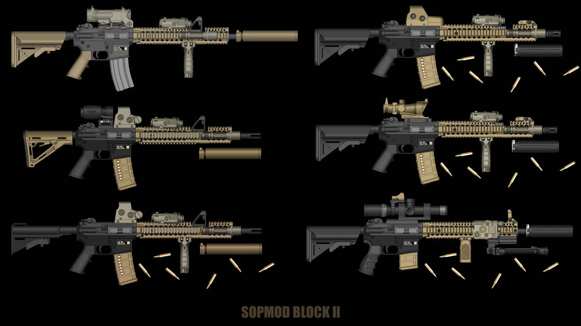 Block 3 Rifle Block 2 Rifles by gunguy887 on DeviantArt