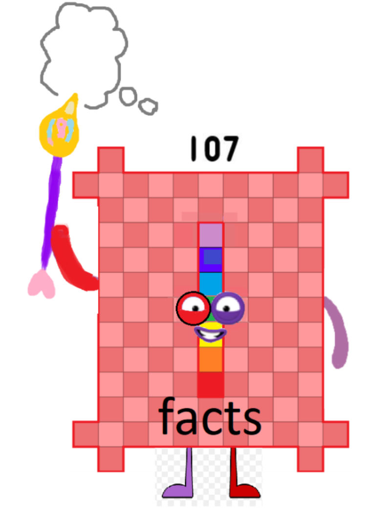 Numberblocks 107 by smutis on DeviantArt
