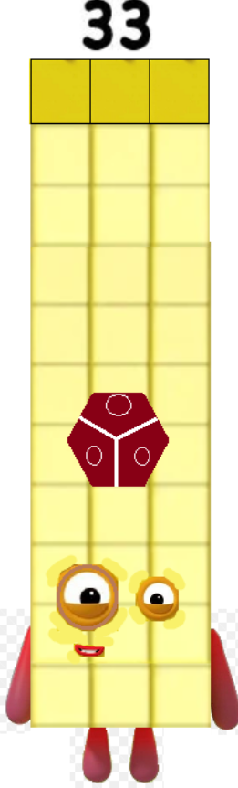 Numberblocks 33 by smutis on DeviantArt