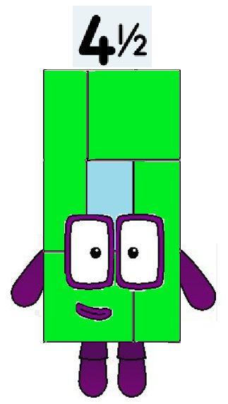 Numberblocks 4.5 by smutis on DeviantArt