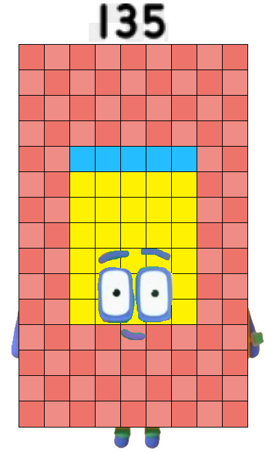 Numberblocks 135 by smutis on DeviantArt