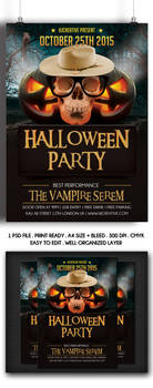 Halloween poster flyer vol. 2