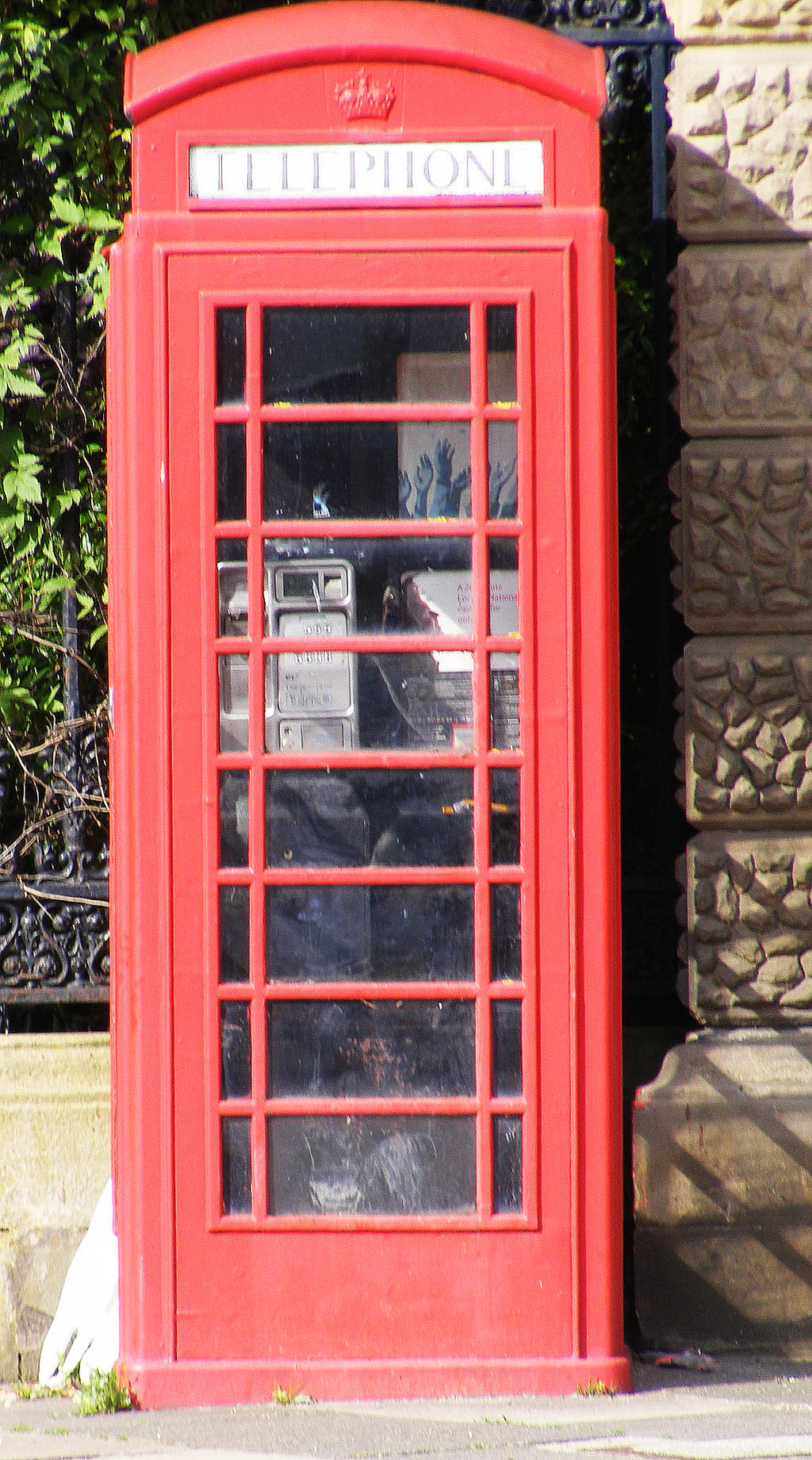 Red Telephone Box Stock