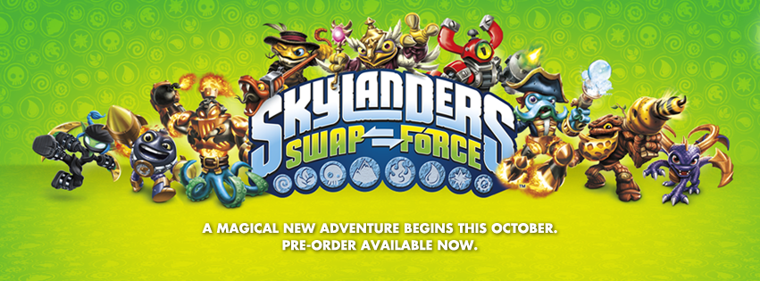 skylanders swapfore banner! Spoilers!!