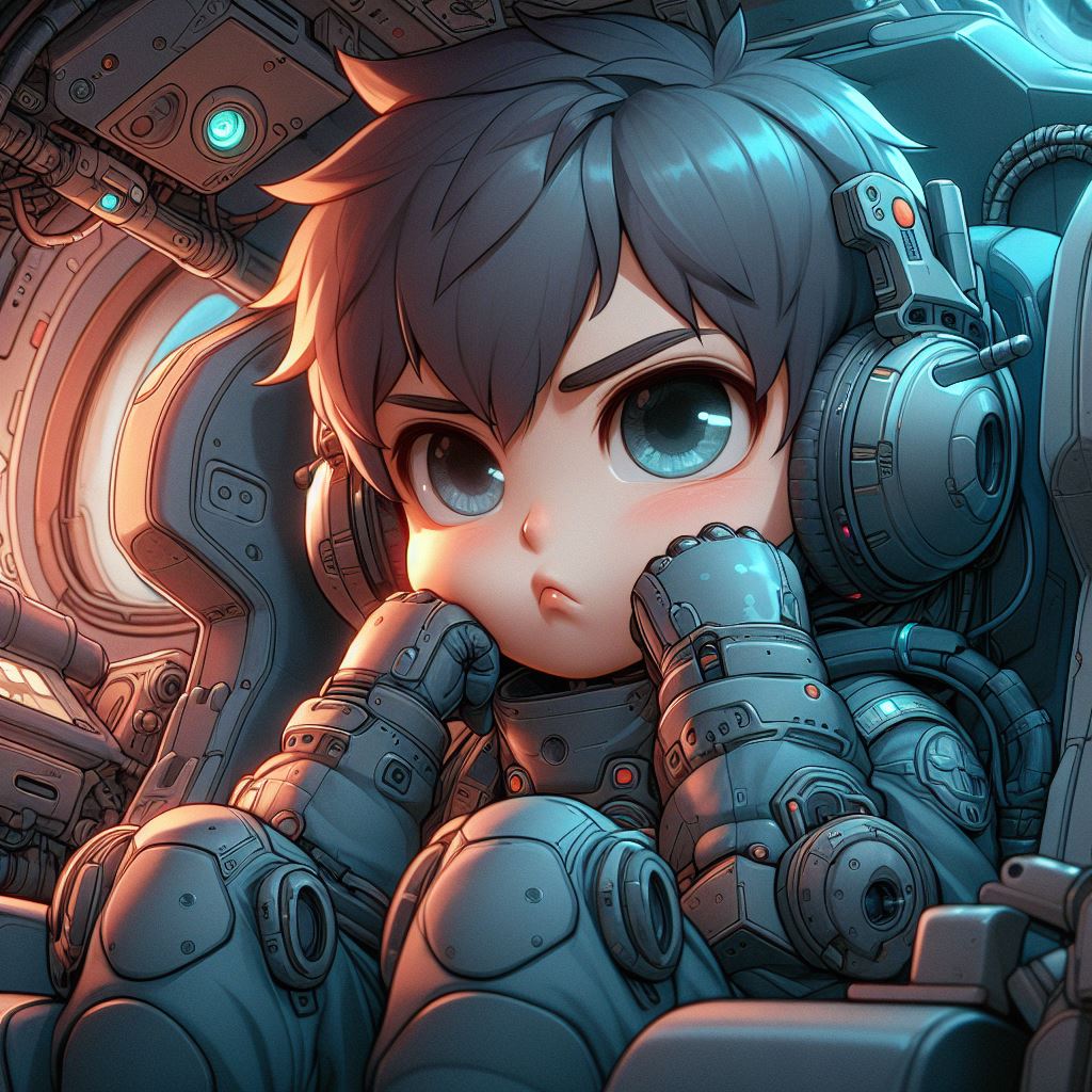 Chibi Base Grumpy Grumpy Cyborg Chibi by Beophel on DeviantArt