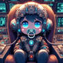 Connected Mecha Hacker Chibi