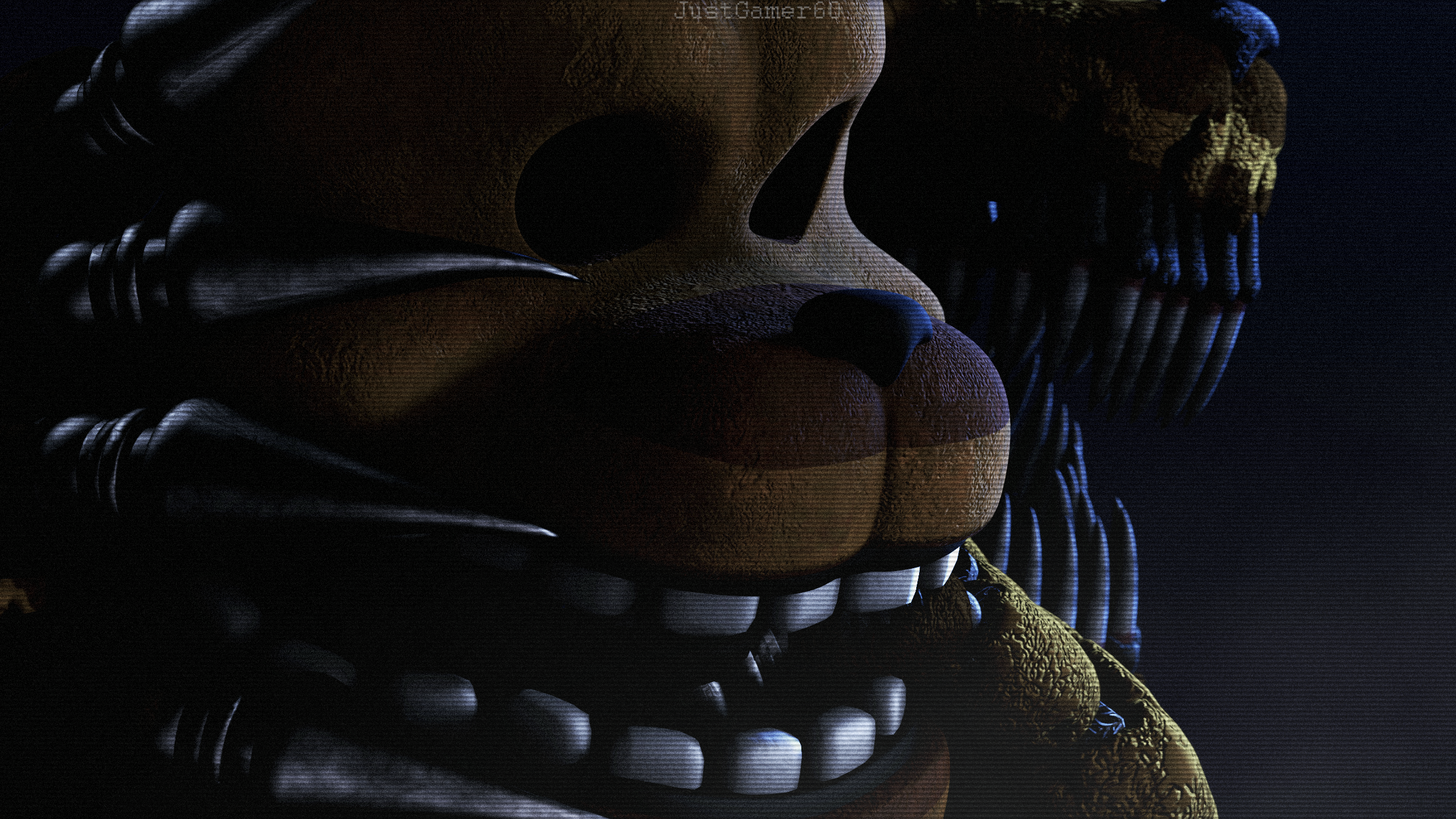 Nightmare Fredbear en FNaF 3 by Gangalf on DeviantArt