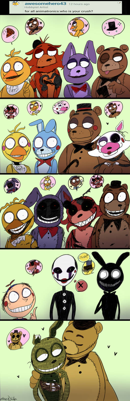 Quiz : Which FNAF Character Has A Huge Crush On You? - ProProfs Quiz