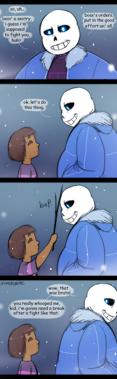 Undertale Comic Sans Battle