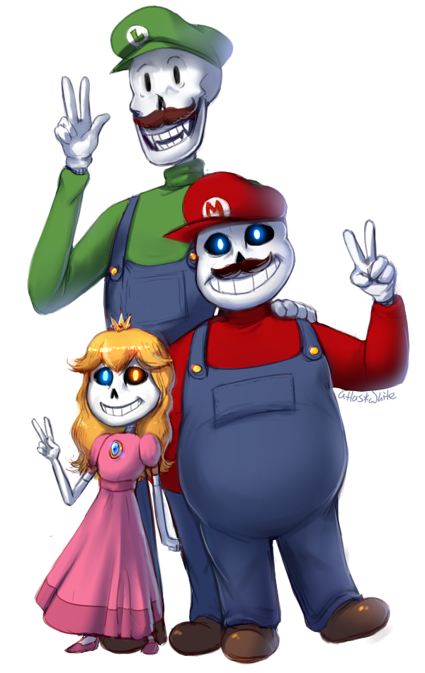 UT x SMB - Super Skeleton Bros. by Atlas-White