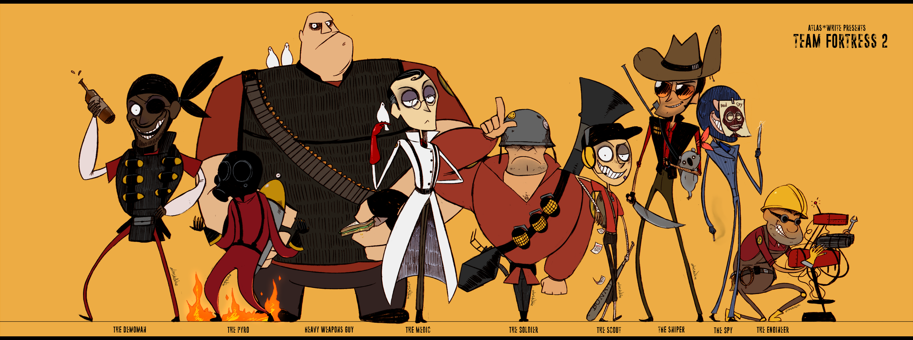 Team Fortress 2 by Atlas-White on DeviantArt