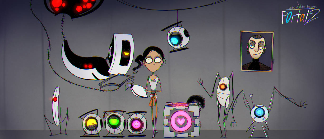Portal | GLaDOS Design by foxtragic on DeviantArt