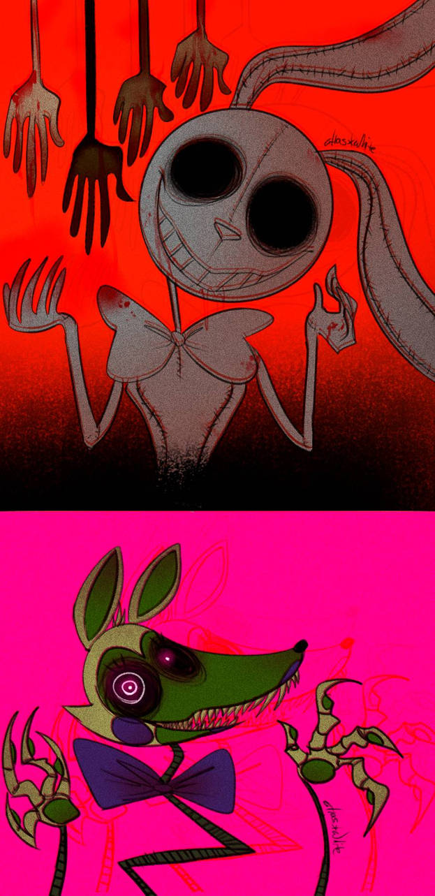 Distorted Fnaf Characters FNAF / Distortions by foxtragic on DeviantArt