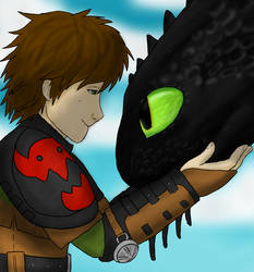 Hiccup And Toothless