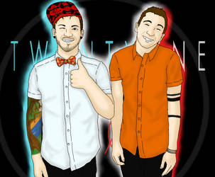 Tyler and Josh by Ms-Creepy