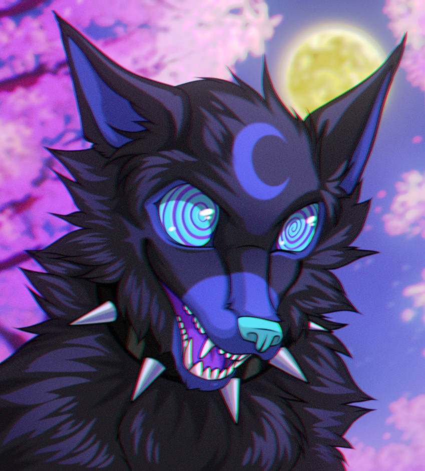 Moon Wolf by BlueBlizzzard on DeviantArt