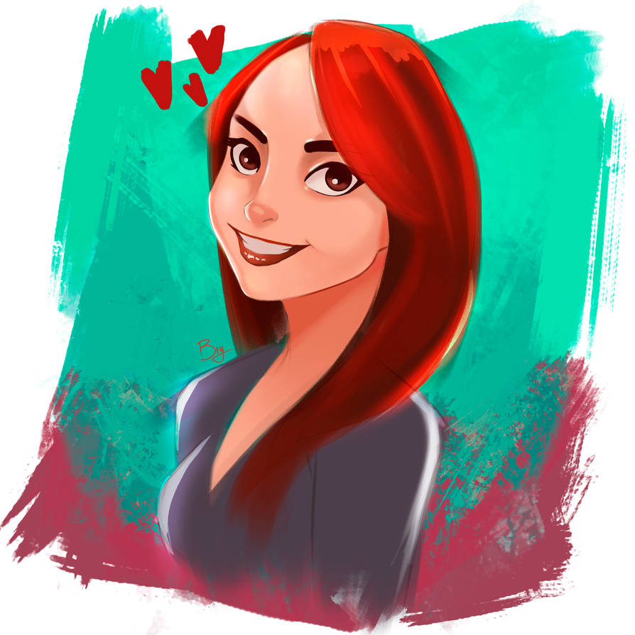 Daniela Rendall Daniela Portrait by BryanRamirezArt on DeviantArt