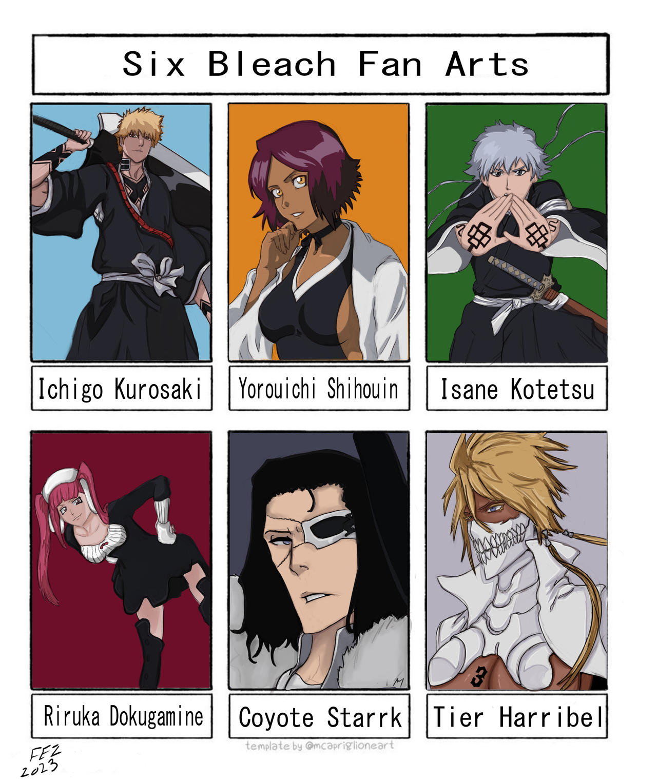 Bleach Fan Arts by FezPandaArt on DeviantArt