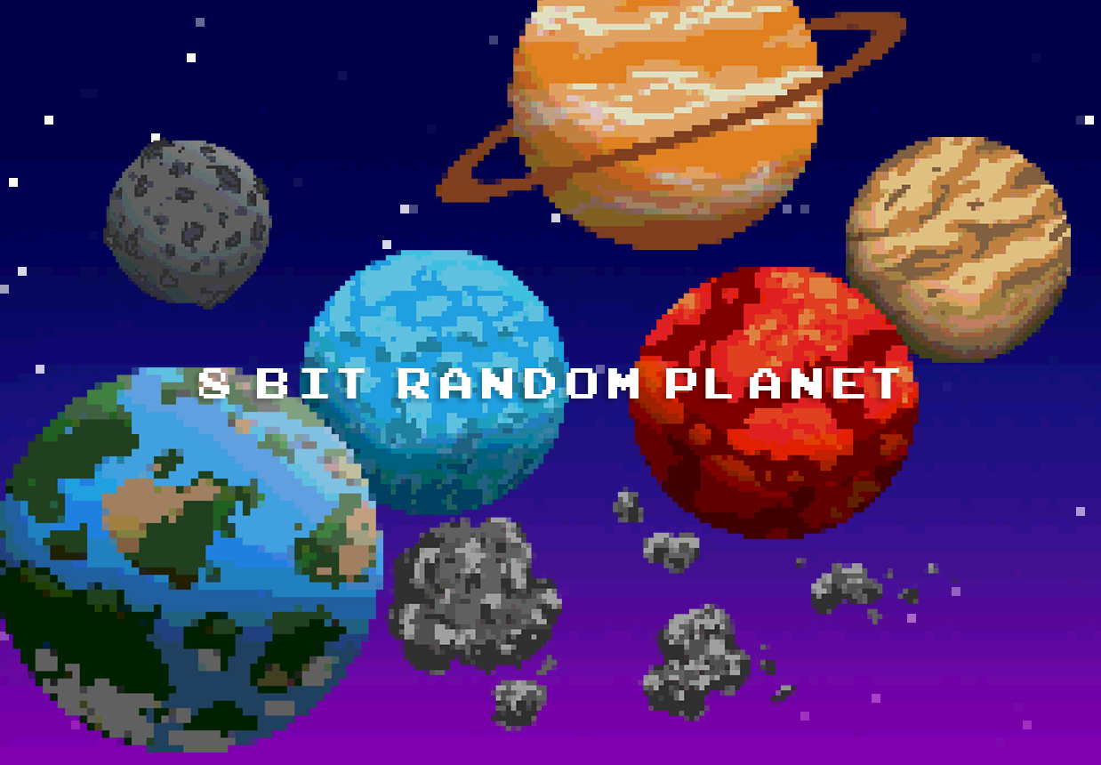 8 Bit Random Planet - Image Asset by lupangedip on DeviantArt