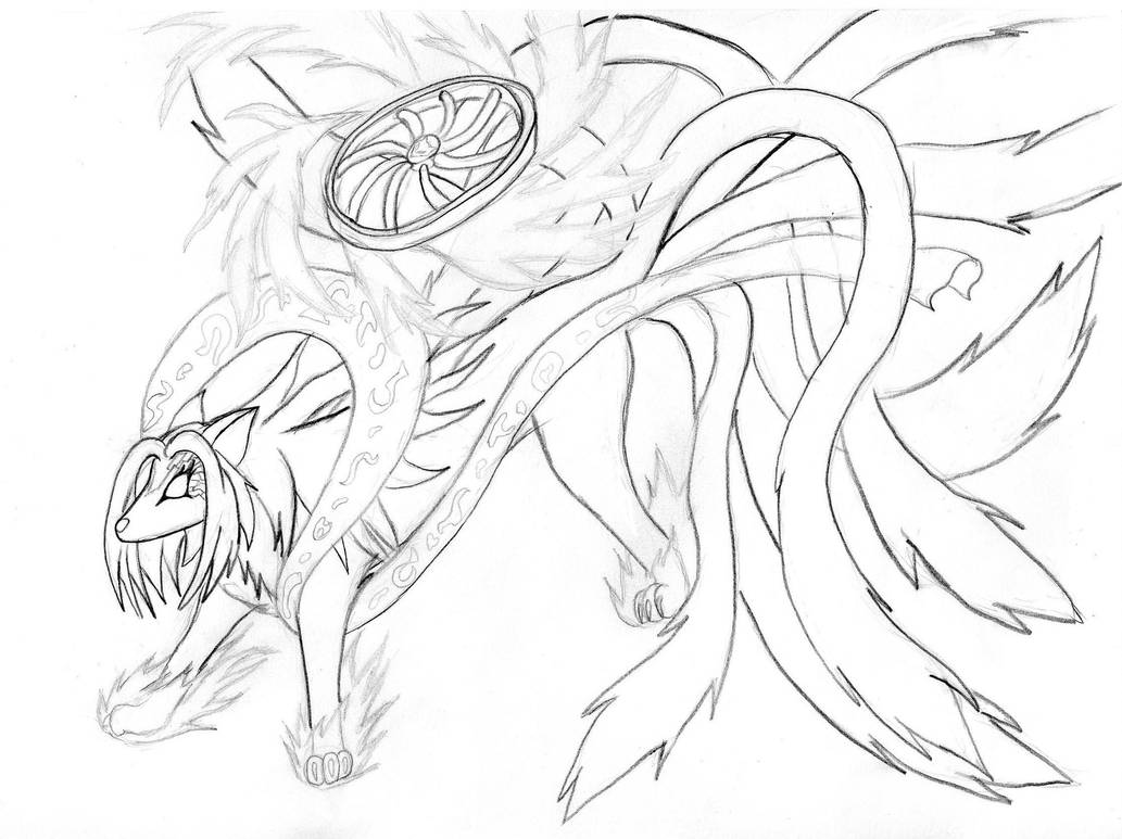 Juubi Form 2 Reena in Kyuubi form by Mepist on DeviantArt
