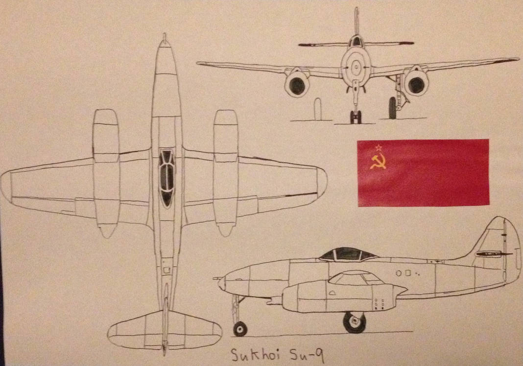 Su 89 Sukhoi Su-9 by ShieldWingArmorofGod on DeviantArt