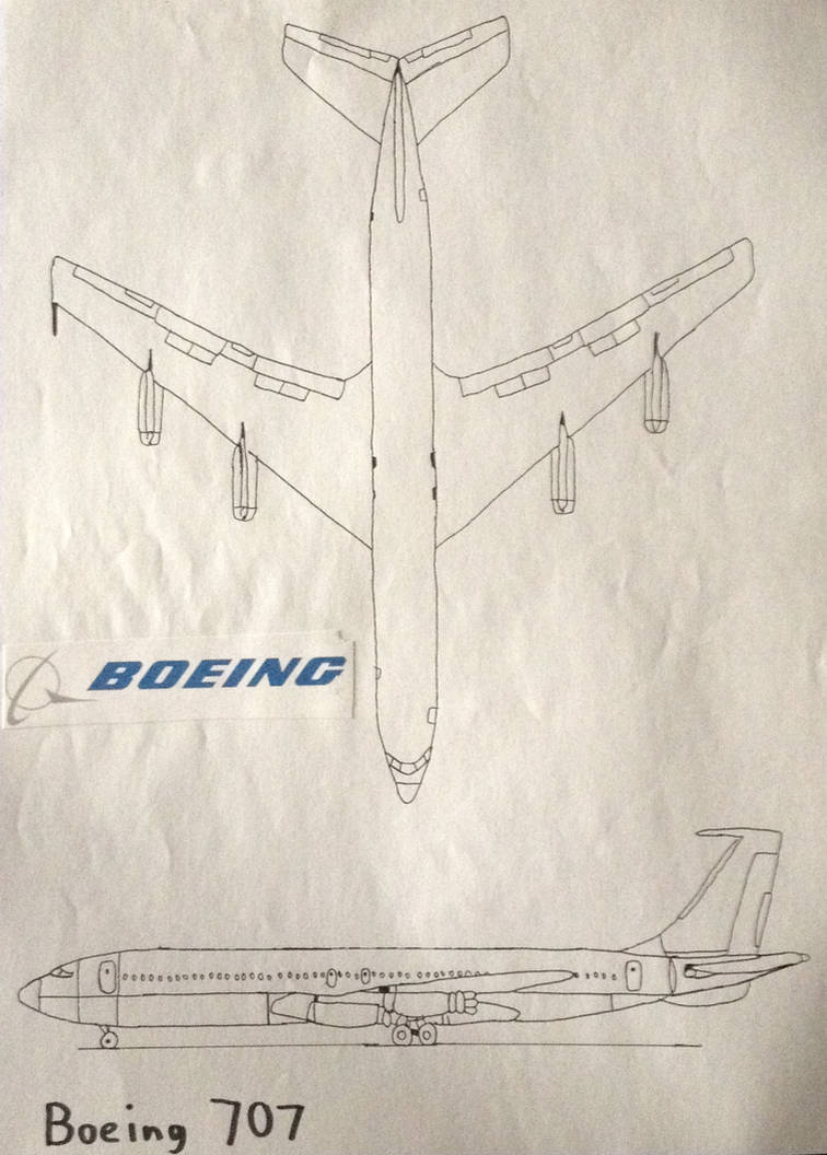 Boeing 707 by ShieldWingArmorofGod on DeviantArt