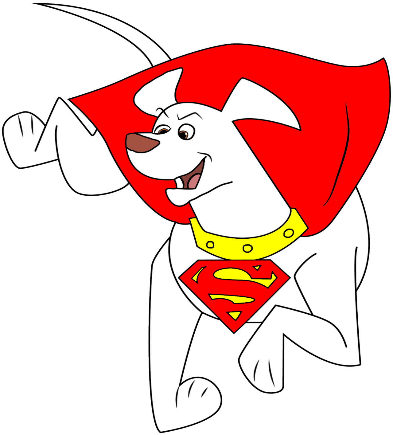 Krypto the Superdog by ShieldWingArmorofGod on DeviantArt