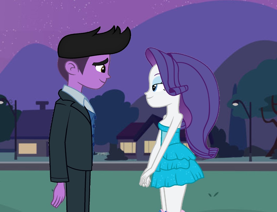 Amethyst Majesty x Rarity going to the Fall Formal by ...