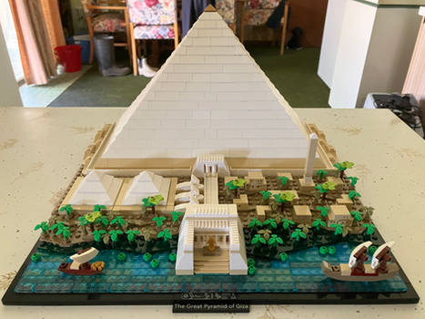 Lego Pyramid of Giza