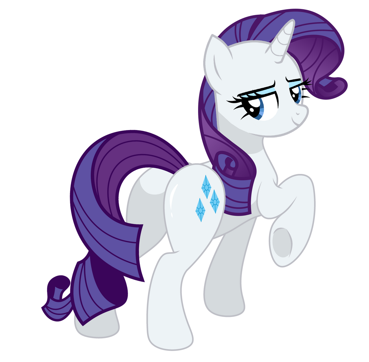 Rarity's shiny flank by ShieldWingArmorofGod on DeviantArt