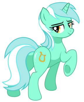 Lyra Heartstrings's shiny flank